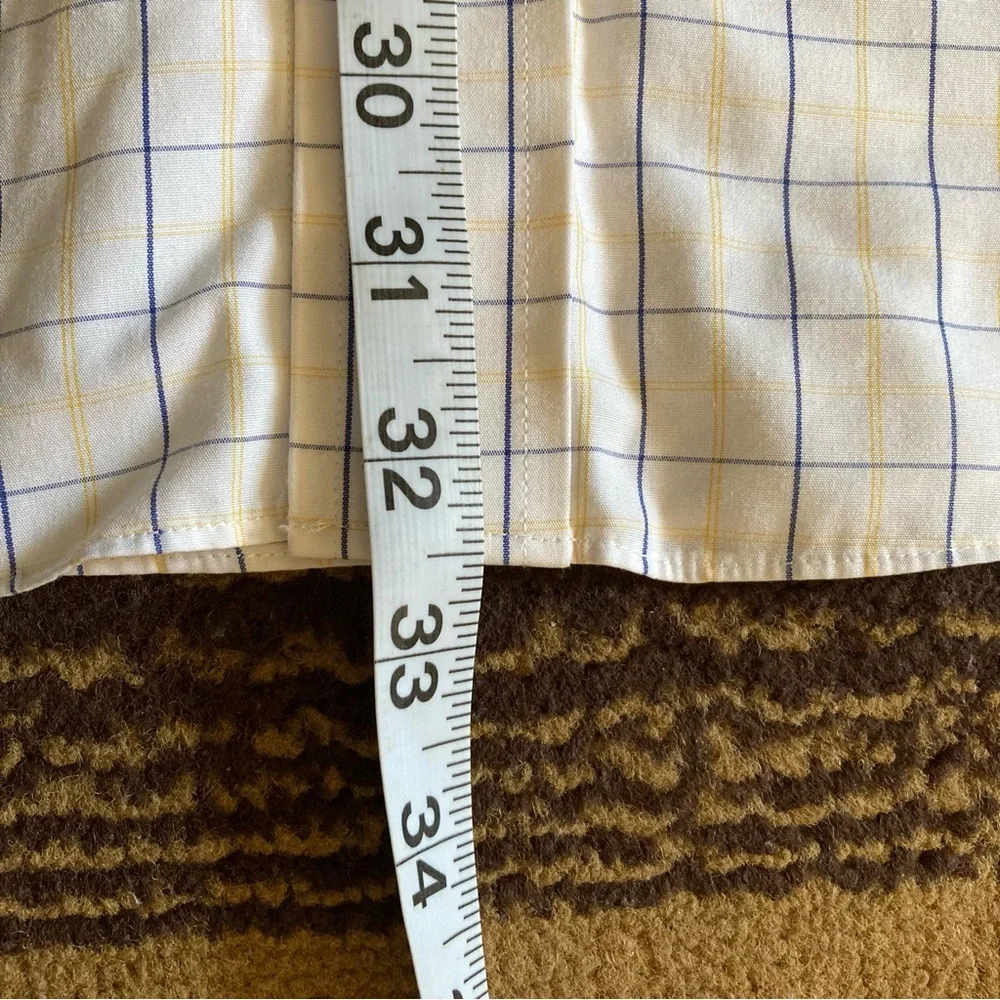 Brooks Brothers Slim Fit Button Down Shirt Original Polo Shirt Men's Sz 16.5-34 - Picture 8 of 10